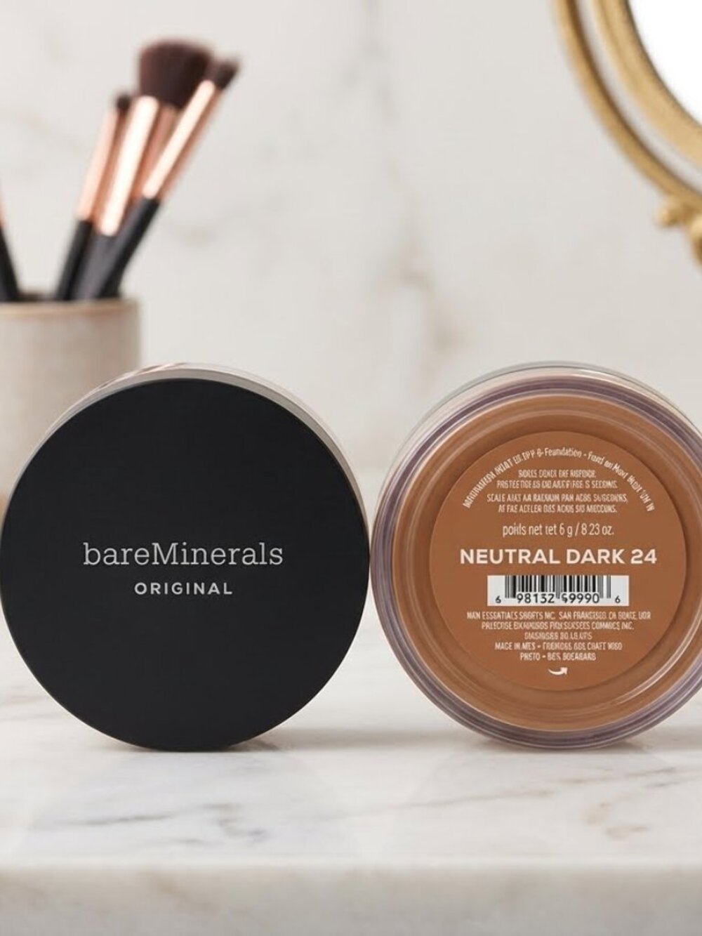 BareMinerals ORIGINAL Foundation Neutral Dark 24 .21 oz / 6 g each sealed